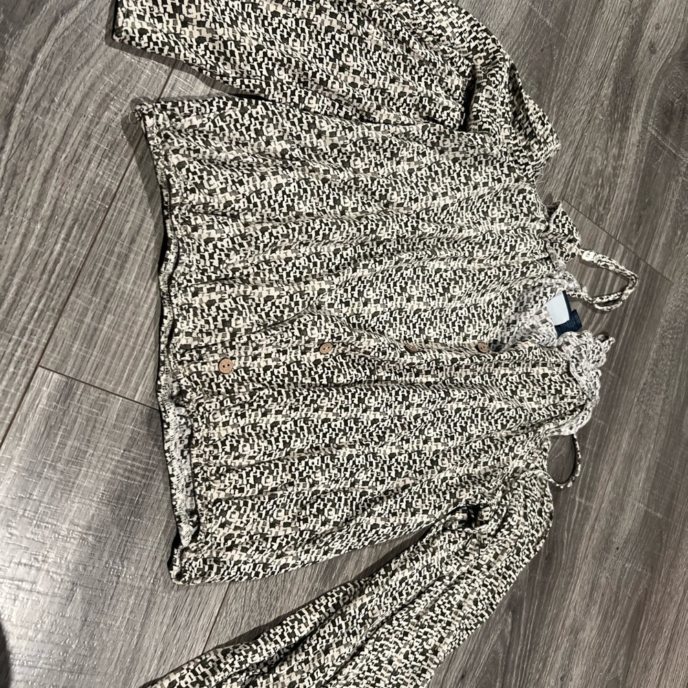 Daytrip Monochrome Textured Blouse